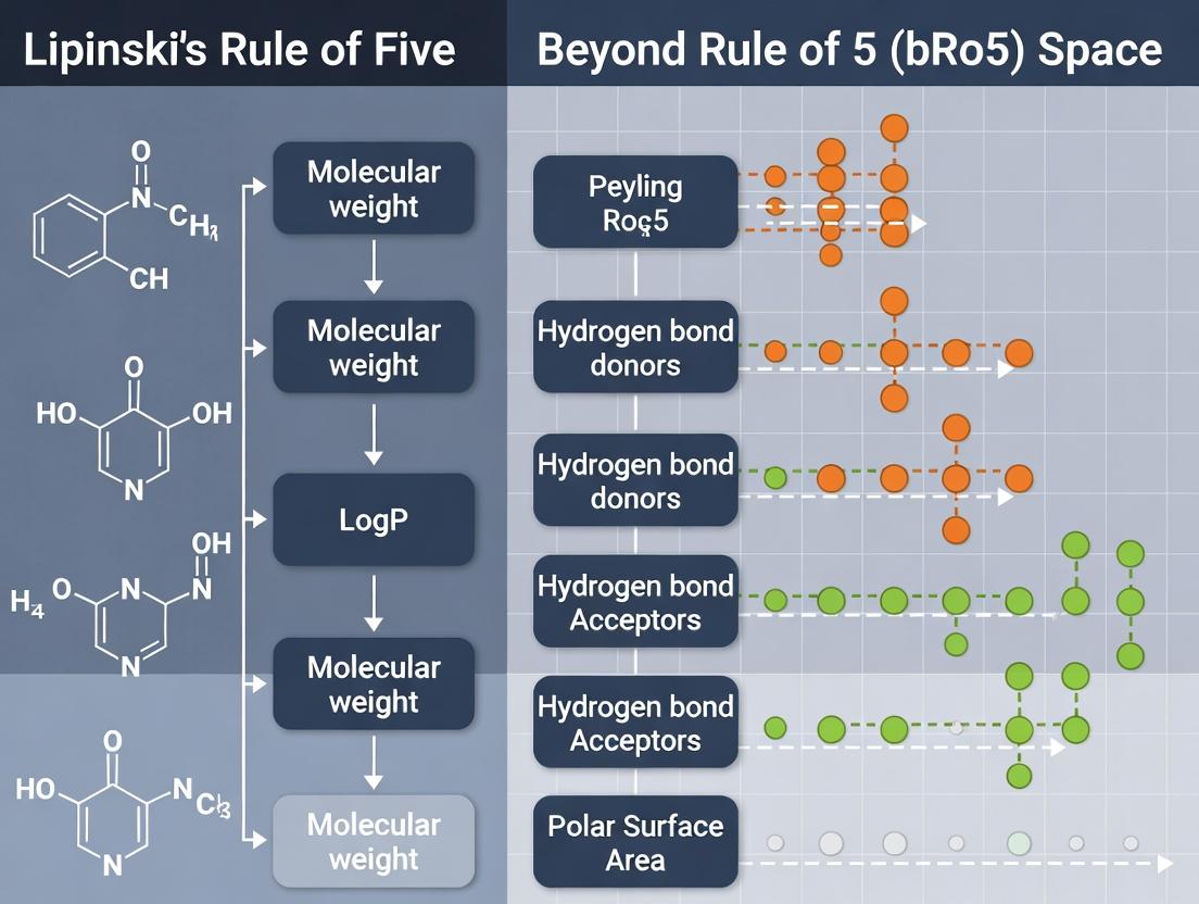 Beyond Lipinski's Rule of Five: Navigating the bRo5 Chemical Space for Modern Drug Discovery