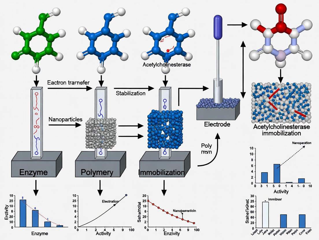 Advanced Acetylcholinesterase Immobilization Techniques for Next-Generation Electrochemical Biosensors