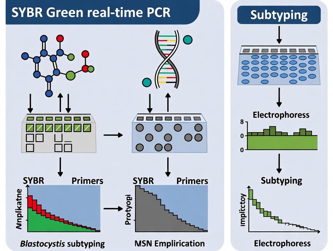 A Comprehensive SYBR Green qPCR Protocol for Sensitive Detection and Subtyping of Blastocystis sp.