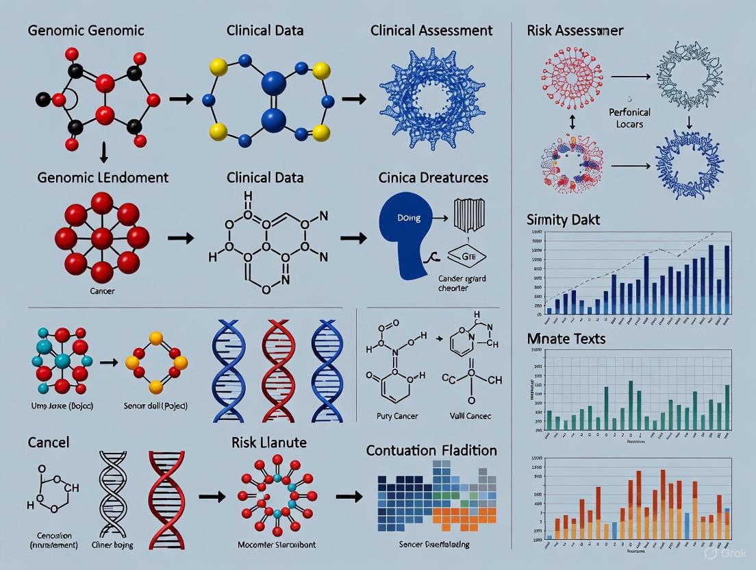 Integrating Genomic and Clinical Data for Advanced Risk Assessment: From Foundational Concepts to Clinical Application in Drug Development