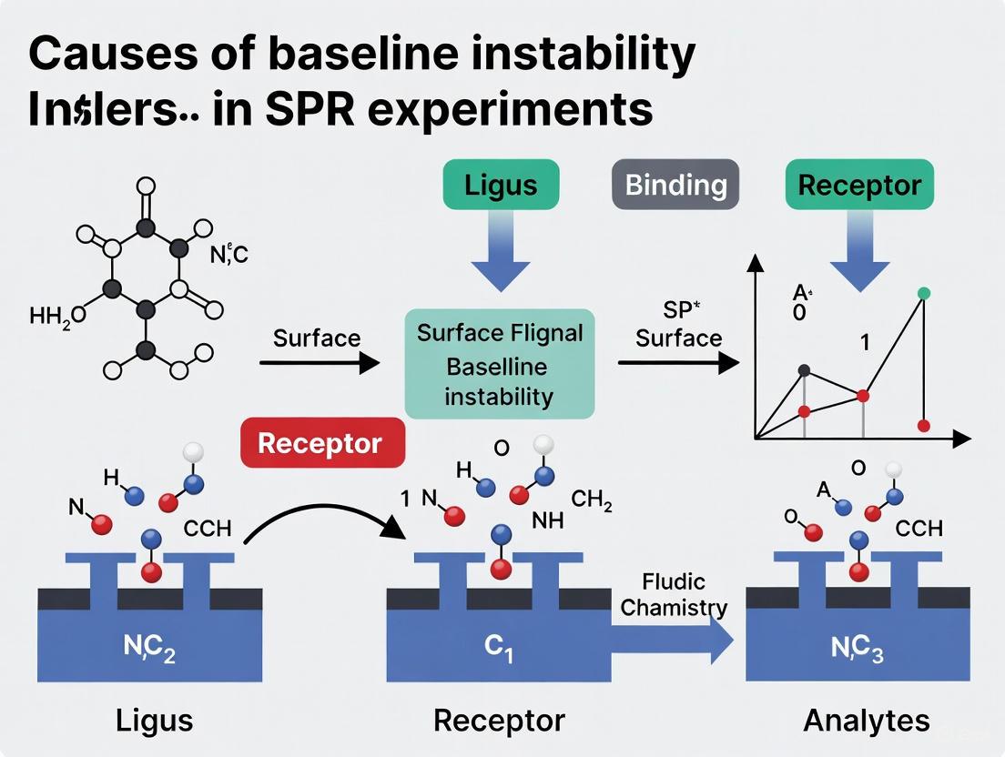Solving SPR Baseline Instability: A Comprehensive Troubleshooting Guide for Reliable Biomolecular Data