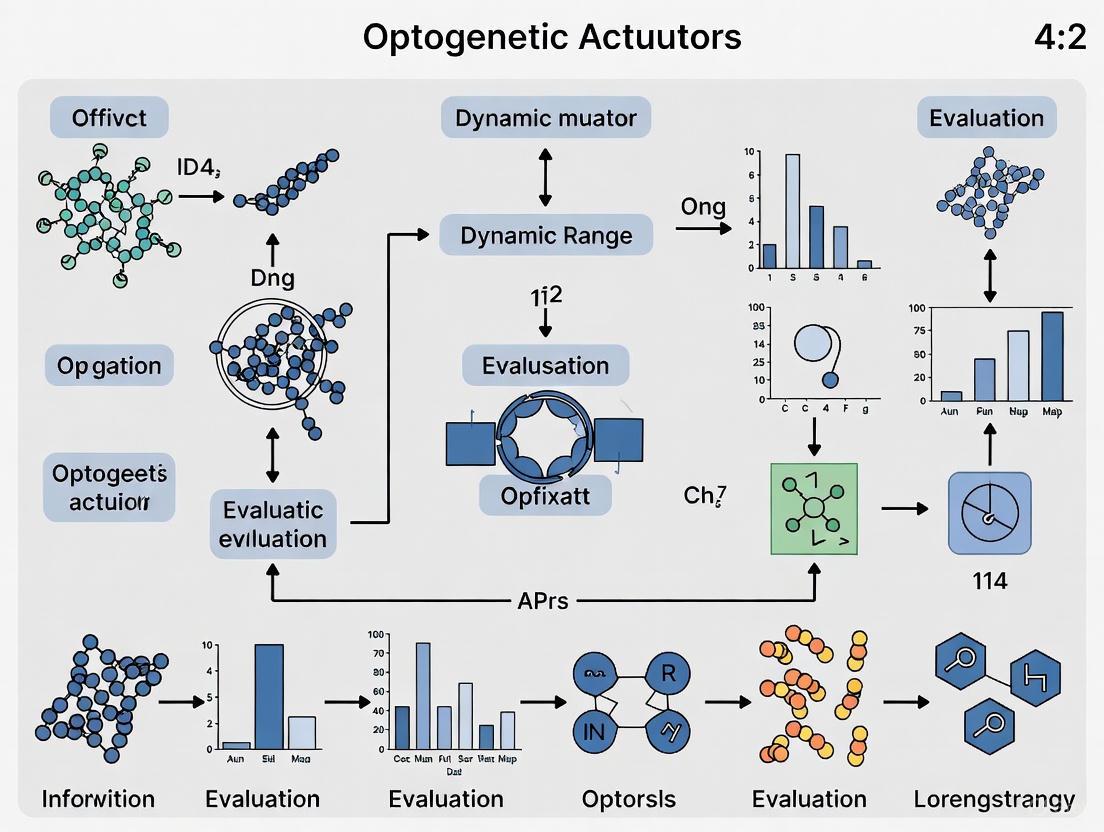 Evaluating Dynamic Range in Optogenetic Actuators: From Foundational Principles to Advanced Applications