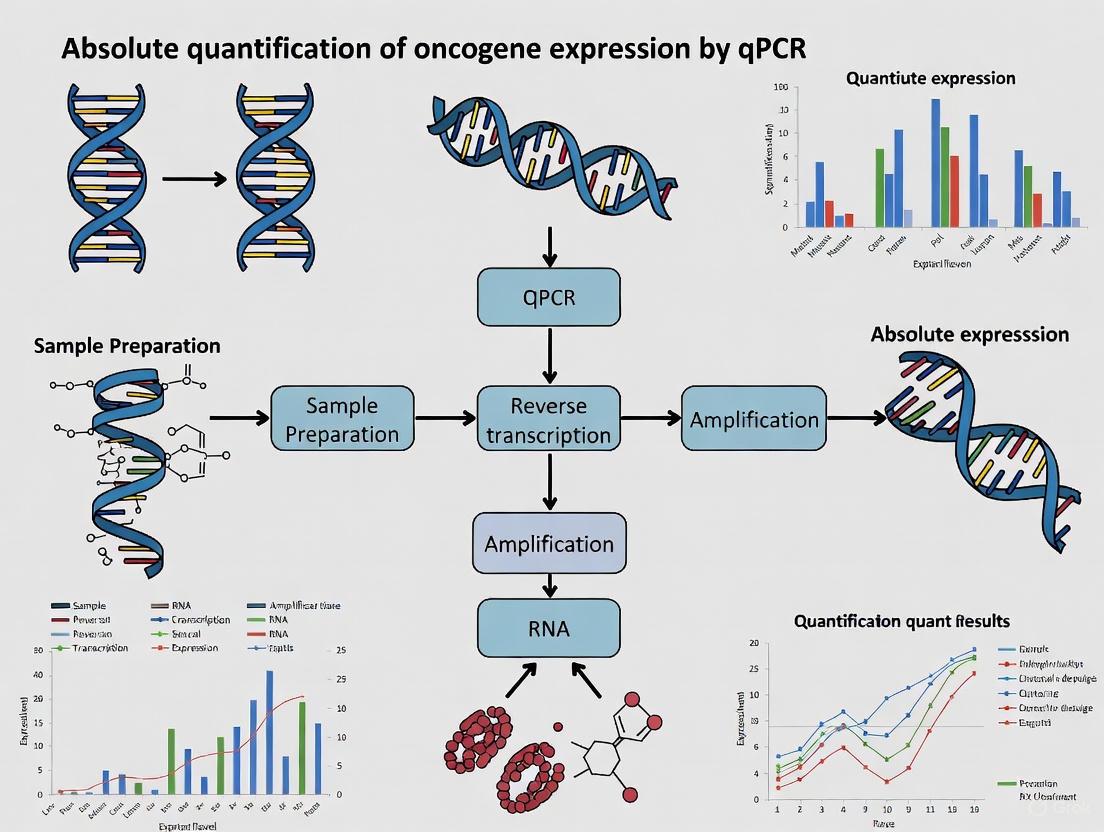 Absolute Quantification of Oncogene Expression by qPCR: A Comprehensive Guide for Biomarker Validation and Precision Oncology
