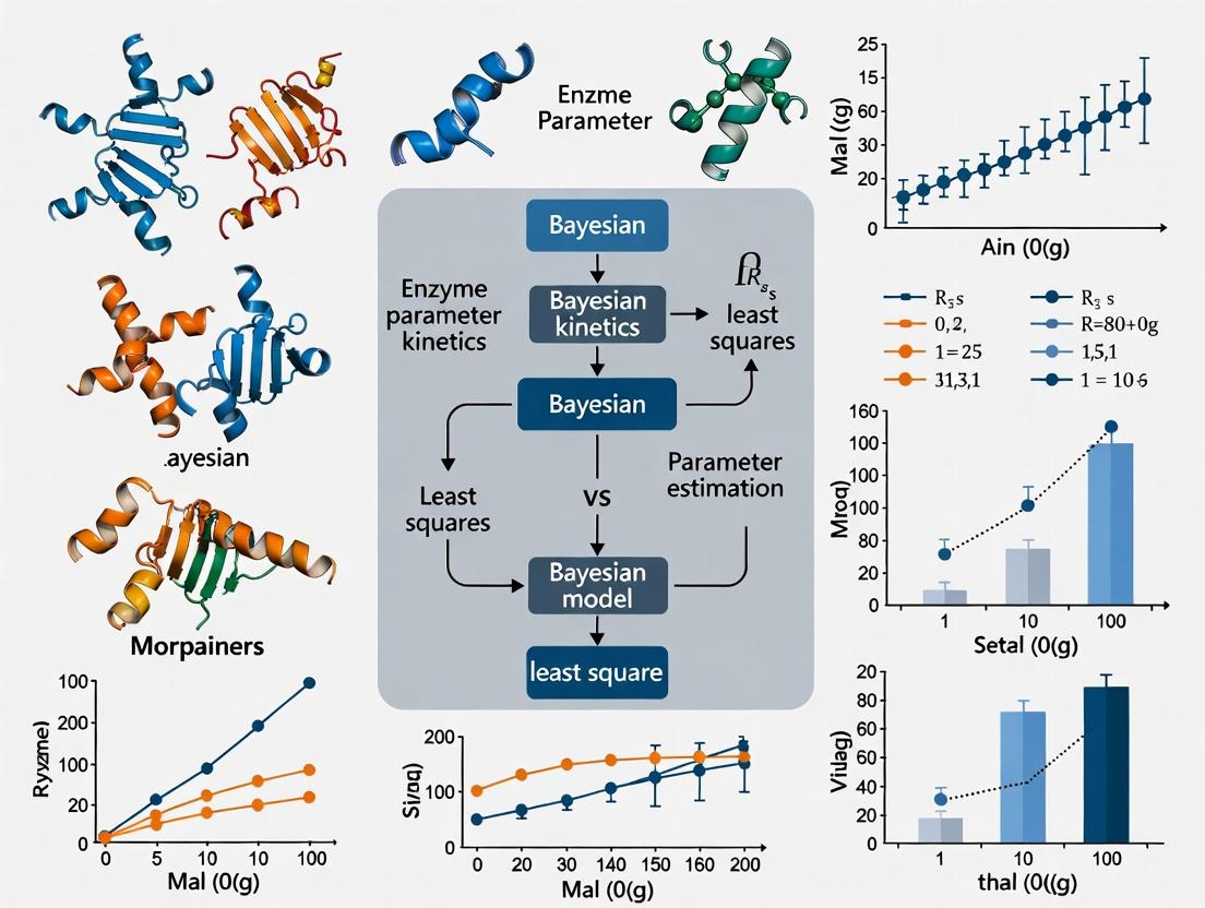 Bayesian vs Least Squares: A Modern Guide to Enzyme Kinetic Parameter Estimation for Biomedical Research