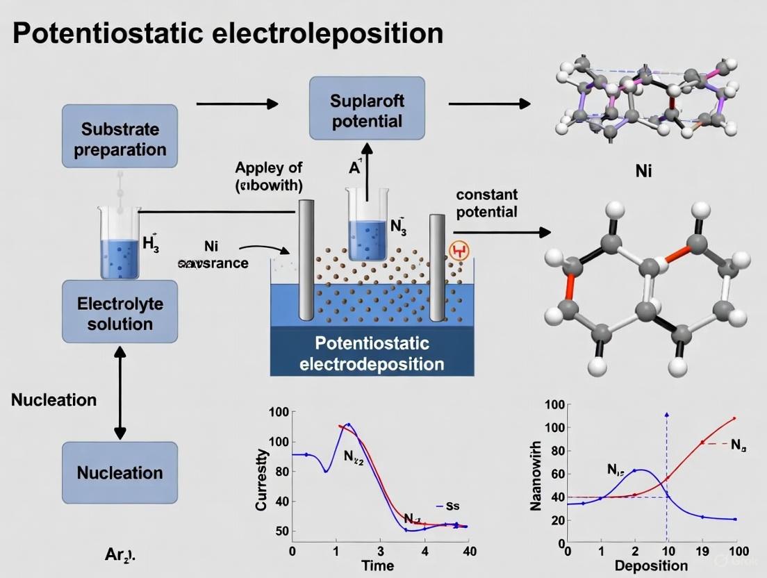Potentiostatic Electrodeposition of Ni Nanowire Arrays: A Comprehensive Guide from Synthesis to Advanced Applications
