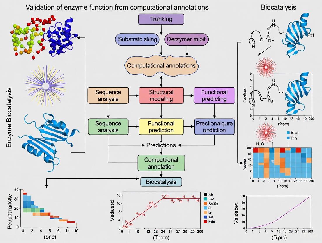 Bridging the Annotation Gap: A Comprehensive Guide to Validating Computational Enzyme Predictions for Biomedical Research