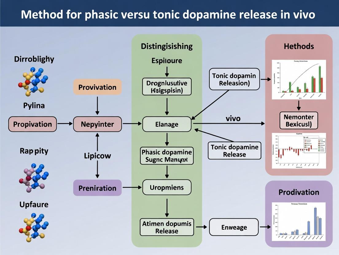 In Vivo Dopamine Dynamics: Decoding Phasic vs. Tonic Release Signals for Neuropharmacology
