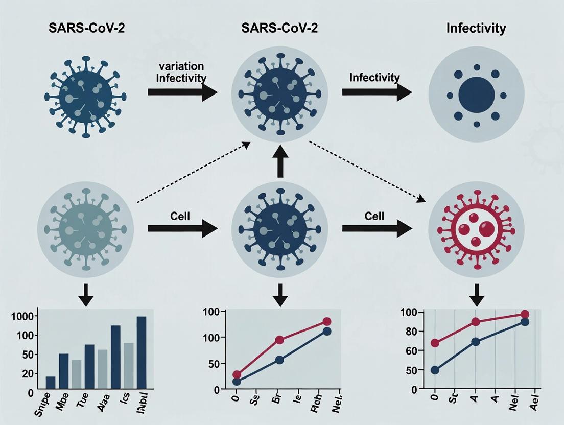 Comparative Infectivity of SARS-CoV-2 Variants: A Cell Line Analysis for Therapeutic and Vaccine Research