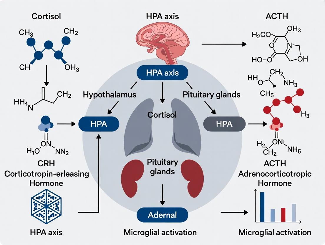 The Neuroimmune Vicious Cycle: Unraveling HPA Axis Dysfunction and Microglial Activation in Disease Pathogenesis