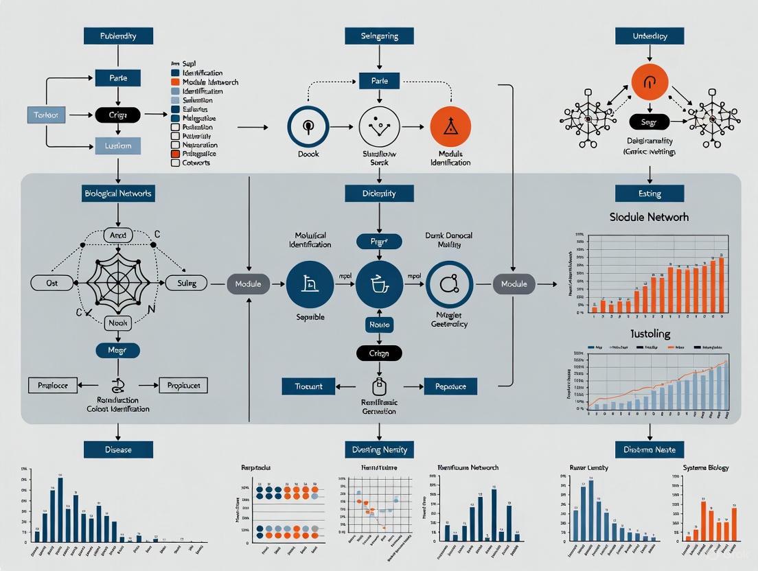 Module Identification in Biological Networks: Unraveling Disease Mechanisms for Drug Discovery