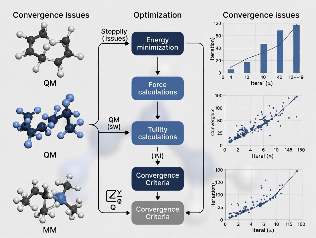 Taming the Interface: A Practical Guide to Solving QM/MM Optimization Convergence for Drug Discovery