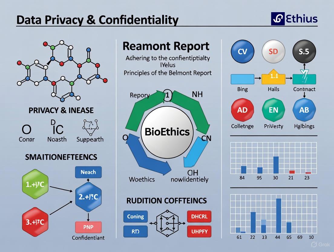 Beyond the Common Rule: Applying Belmont Report Principles to Data Privacy and Confidentiality in Modern Research