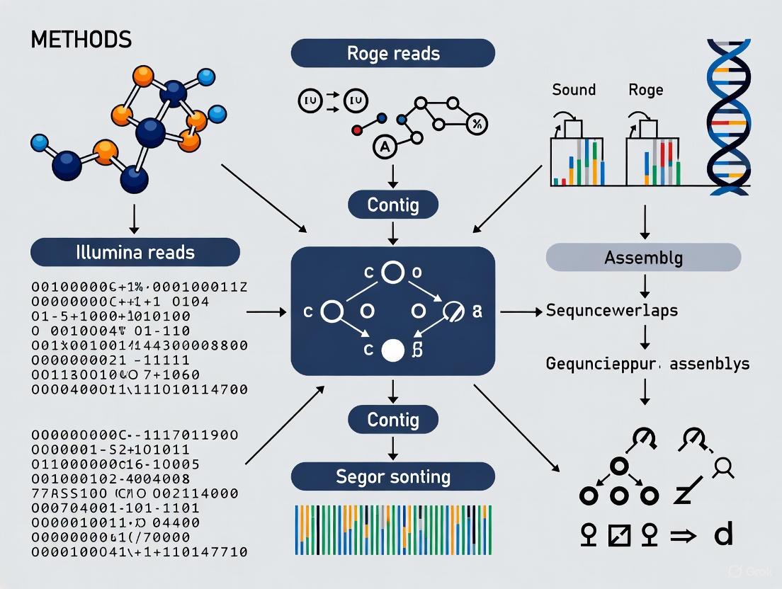 De Novo Genome Assembly from Illumina Reads: A Comprehensive Guide from Foundation to Application