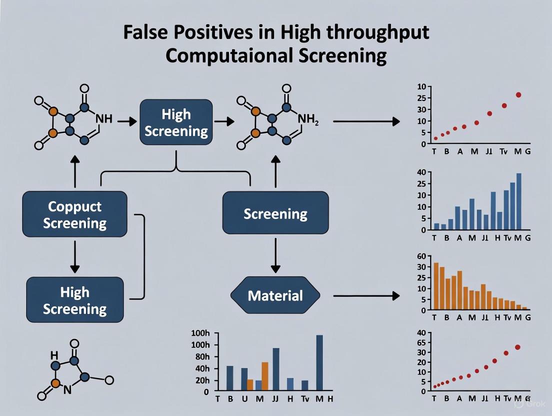 Combating False Positives in High-Throughput Screening: A Strategic Guide for Drug Discovery