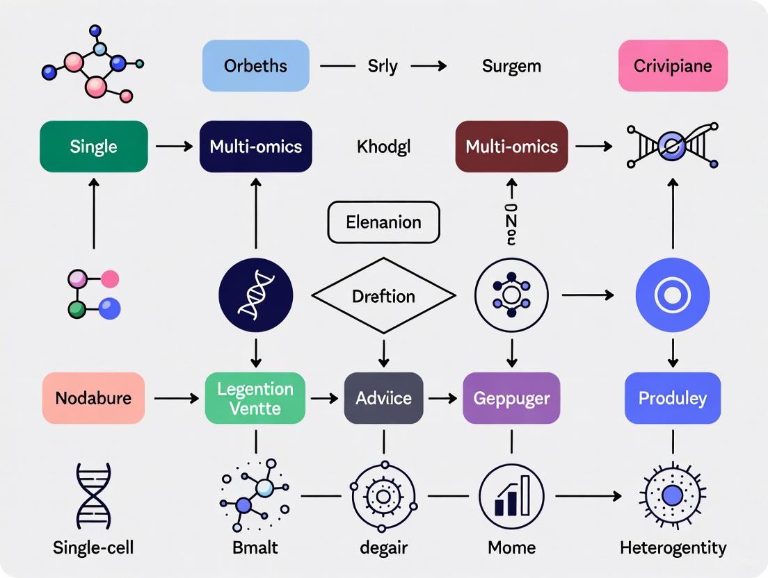Decoding Cellular Heterogeneity: A Comprehensive Guide to Single-Cell Multi-Omics Technologies and Applications