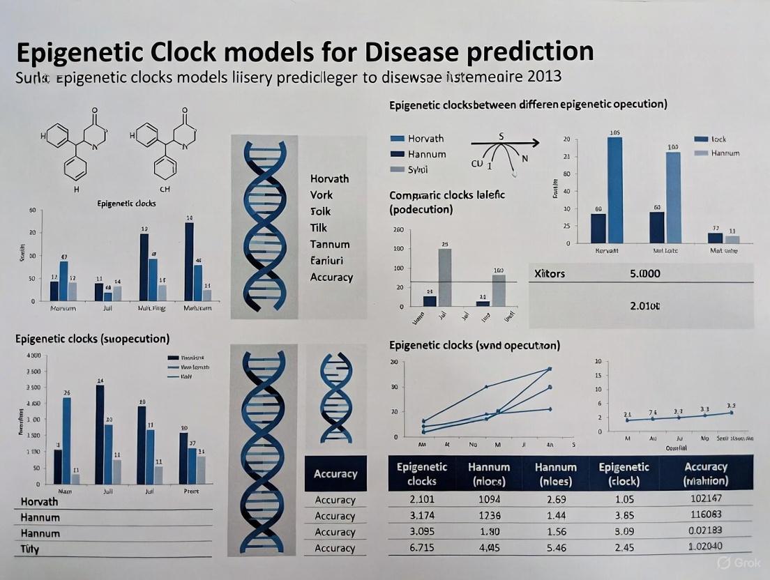 Comparing Epigenetic Clocks for Disease Prediction: Accuracy, Clinical Applications, and Future Directions