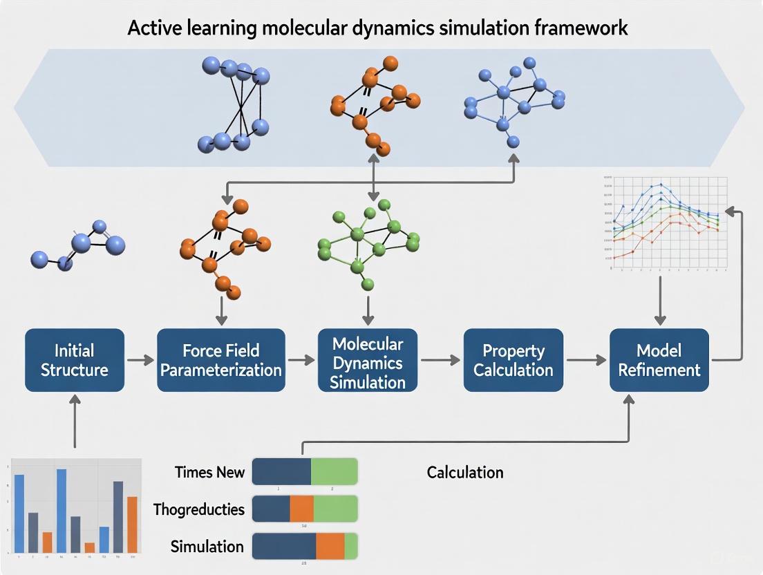 Active Learning Molecular Dynamics: A Revolutionary Framework for Accelerated Drug Discovery and Materials Design