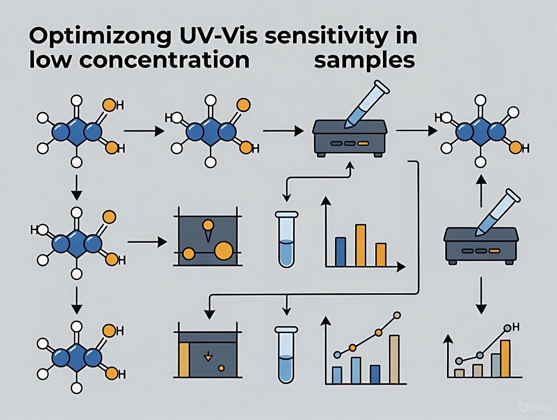 Advanced Strategies for Optimizing UV-Vis Sensitivity in Low Concentration Sample Analysis