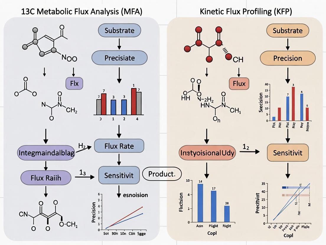 13C Metabolic Flux Analysis vs. Kinetic Flux Profiling: A Definitive Guide for Biomedical Researchers