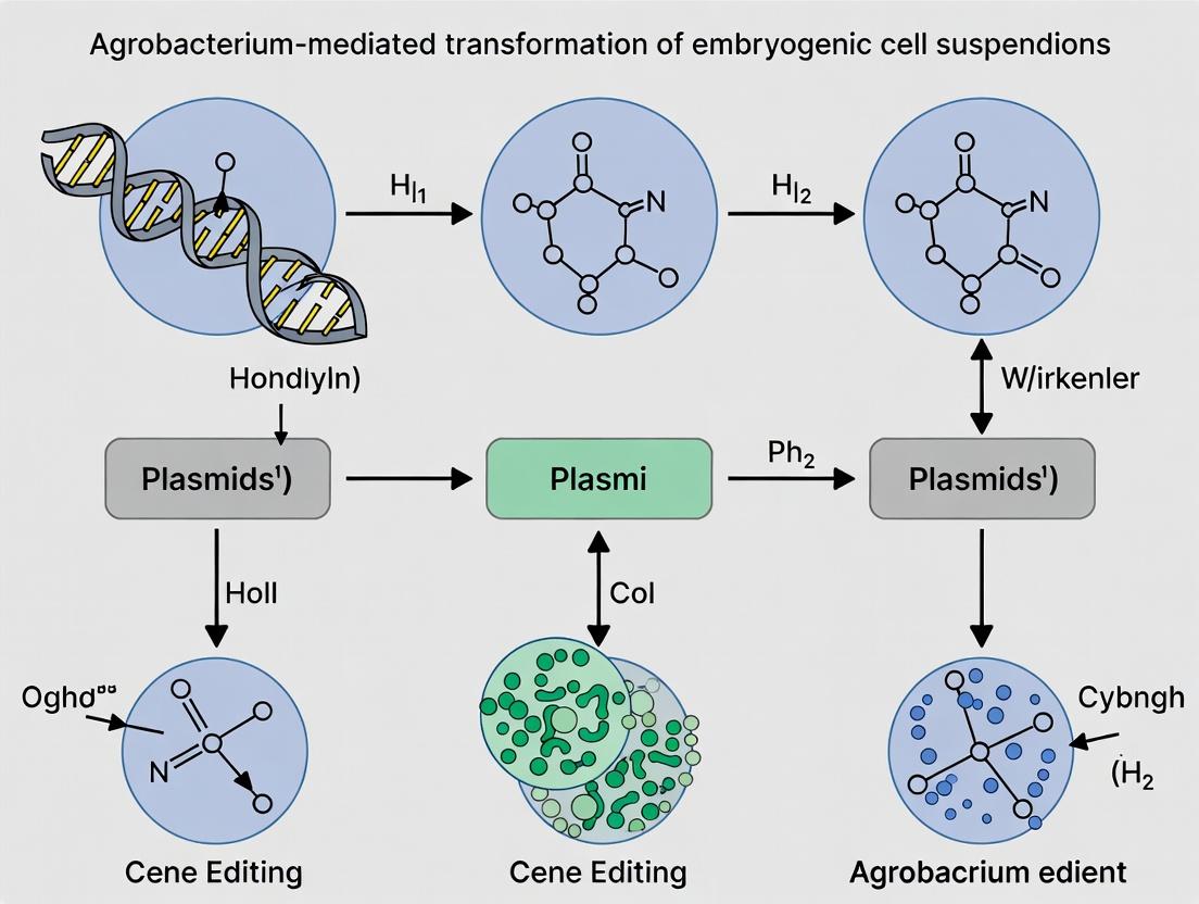 Agrobacterium-mediated Transformation of Embryogenic Cell Suspensions: A Complete Protocol for High-Efficiency Genetic Engineering