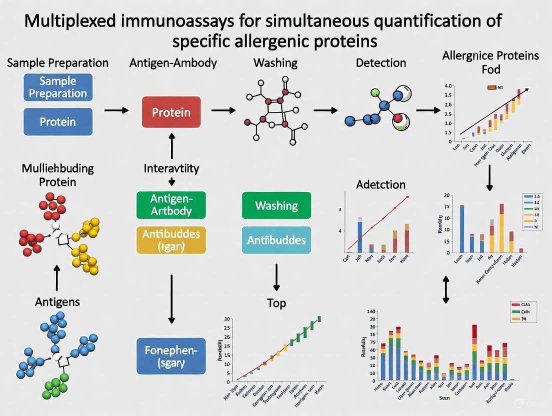 Multiplexed Immunoassays for Allergenic Protein Quantification: A Comprehensive Guide for Biomedical Researchers