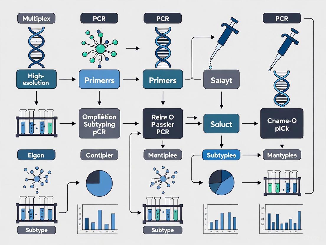 High-Resolution Subtyping with Multiplex PCR: A Comprehensive Guide for Pathogen Characterization and Drug Development