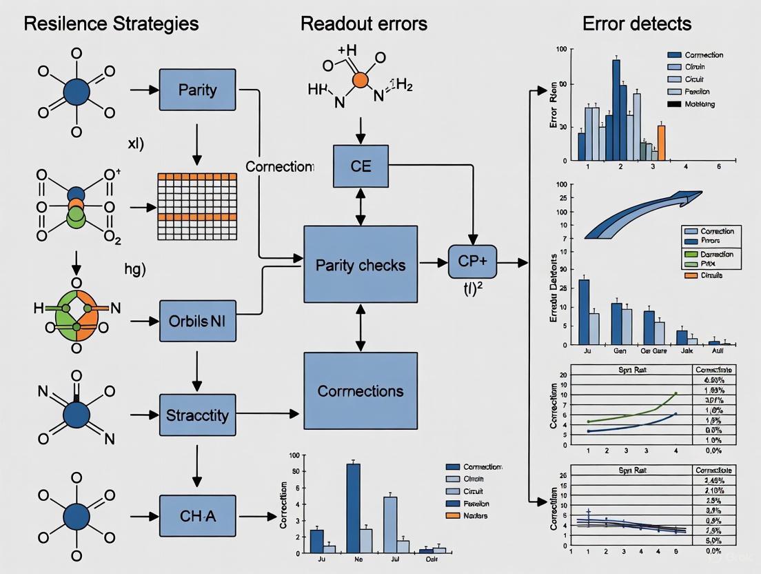 Mitigating Readout Errors in Quantum Molecular Computations: Strategies for Resilient Chemistry Simulations