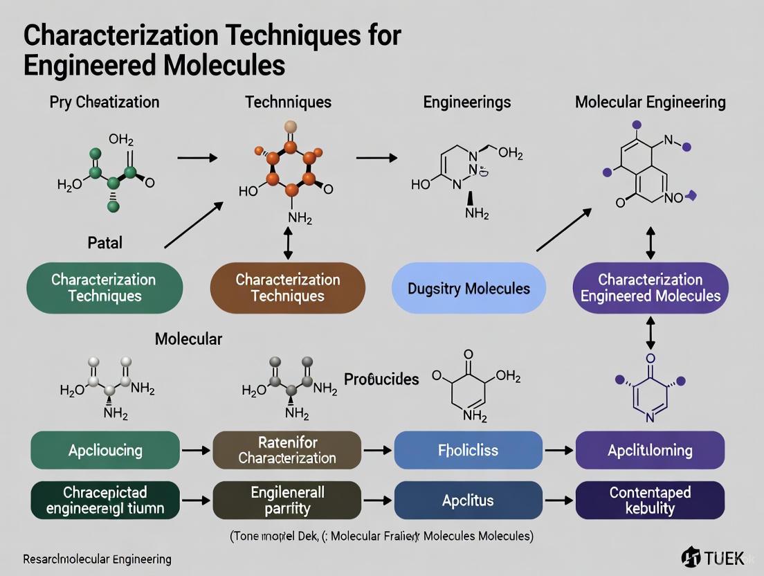 Advanced Characterization Techniques for Engineered Molecules: A Comprehensive Guide for Research and Drug Development