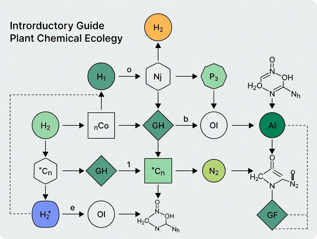 Plant Chemical Ecology: A Foundational Guide for Drug Discovery and Sustainable Agriculture