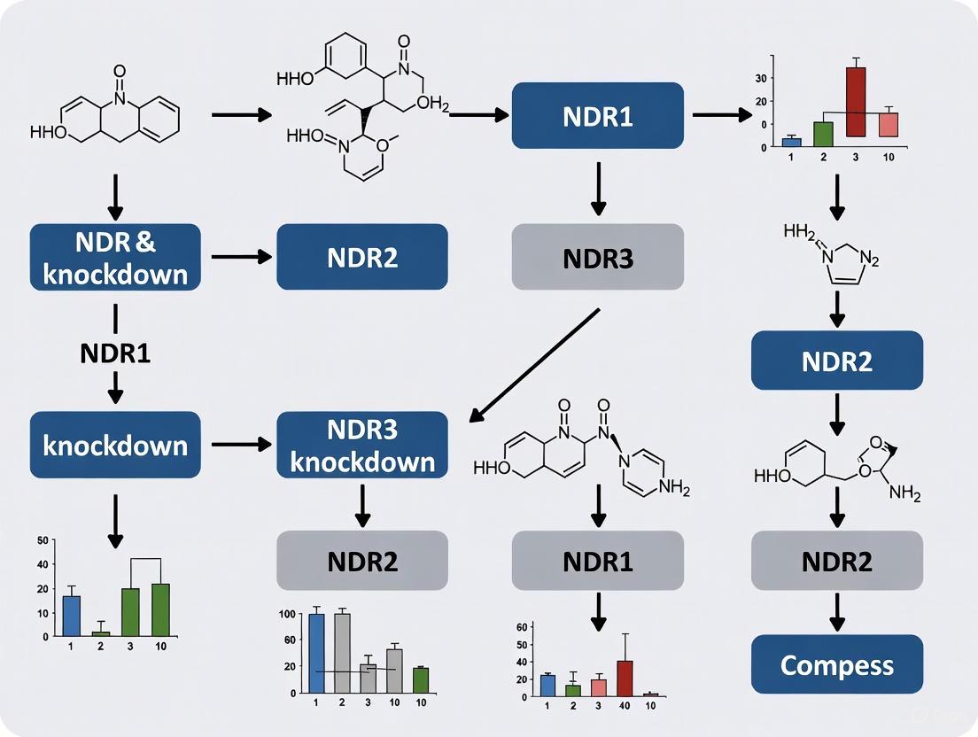 Overcoming Compensatory Mechanisms in NDR1 and NDR2 Knockdown: A Strategic Guide for Robust Functional Analysis and Therapeutic Targeting