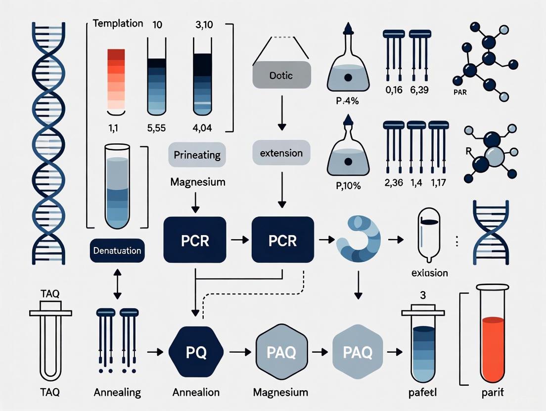 Optimizing PCR Master Mix Formulation: The Critical Role of Magnesium Concentration for Reliable Results