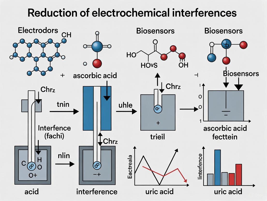 Advanced Strategies to Minimize Electrochemical Interference in Biosensors for Biomedical Research