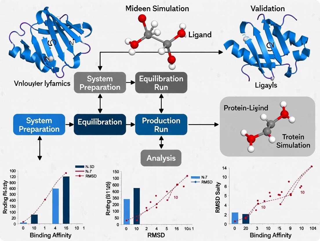 Validating Protein-Ligand Binding with Molecular Dynamics: A Comprehensive Guide from Theory to Practice