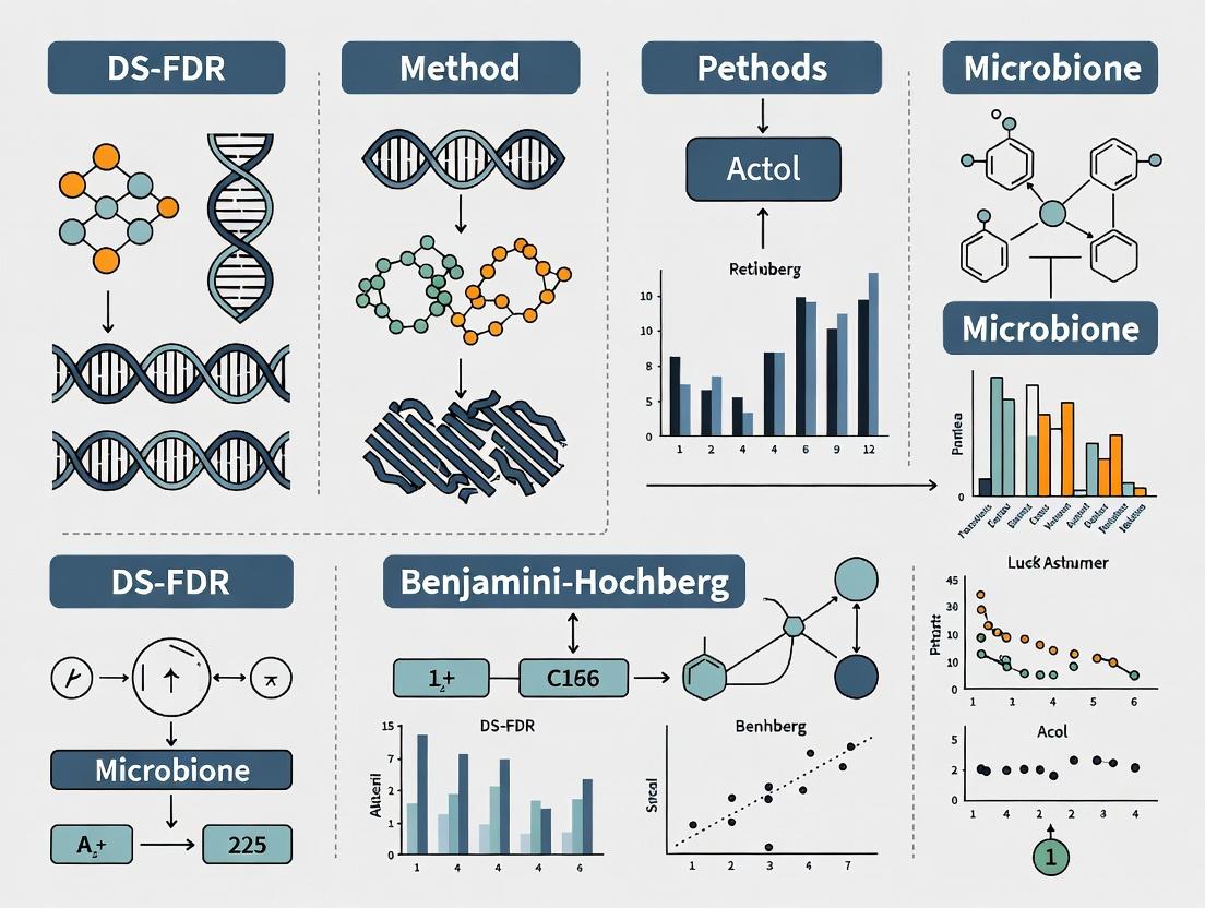 Power in the Gut: DS-FDR vs. Benjamini-Hochberg for Microbiome Differential Abundance