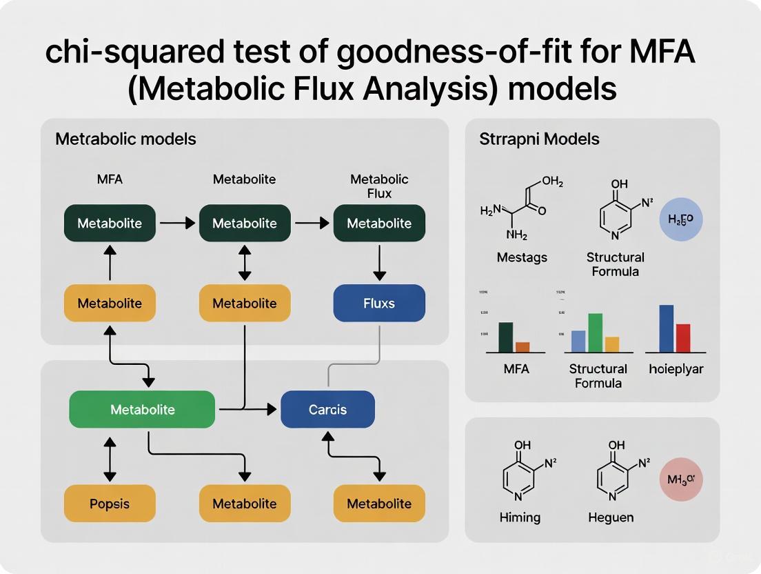 Evaluating MFA Models: A Practical Guide to Chi-Square Goodness-of-Fit Tests for Biomedical Research