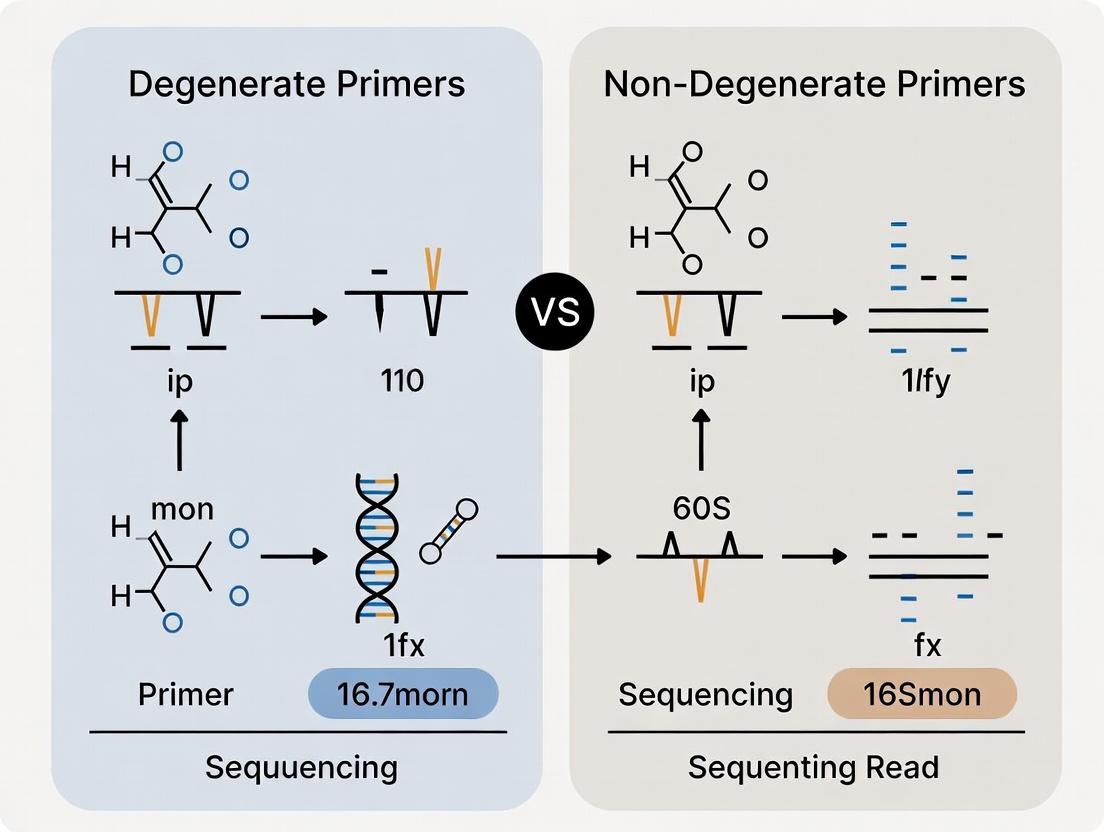 Degenerate vs. Non-Degenerate Primers in 16S rRNA Sequencing: A Comprehensive Guide for Microbial Profiling Accuracy