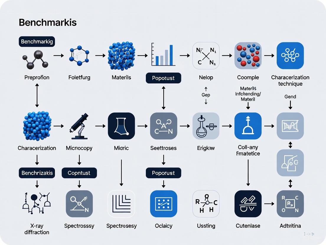 Benchmarking Materials Characterization Techniques: A Comprehensive Guide for Research and Drug Development
