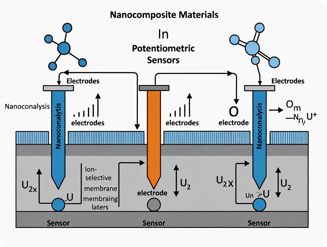 Nanocomposite Materials in Potentiometric Sensors: Enhancing Performance for Biomedical and Pharmaceutical Applications