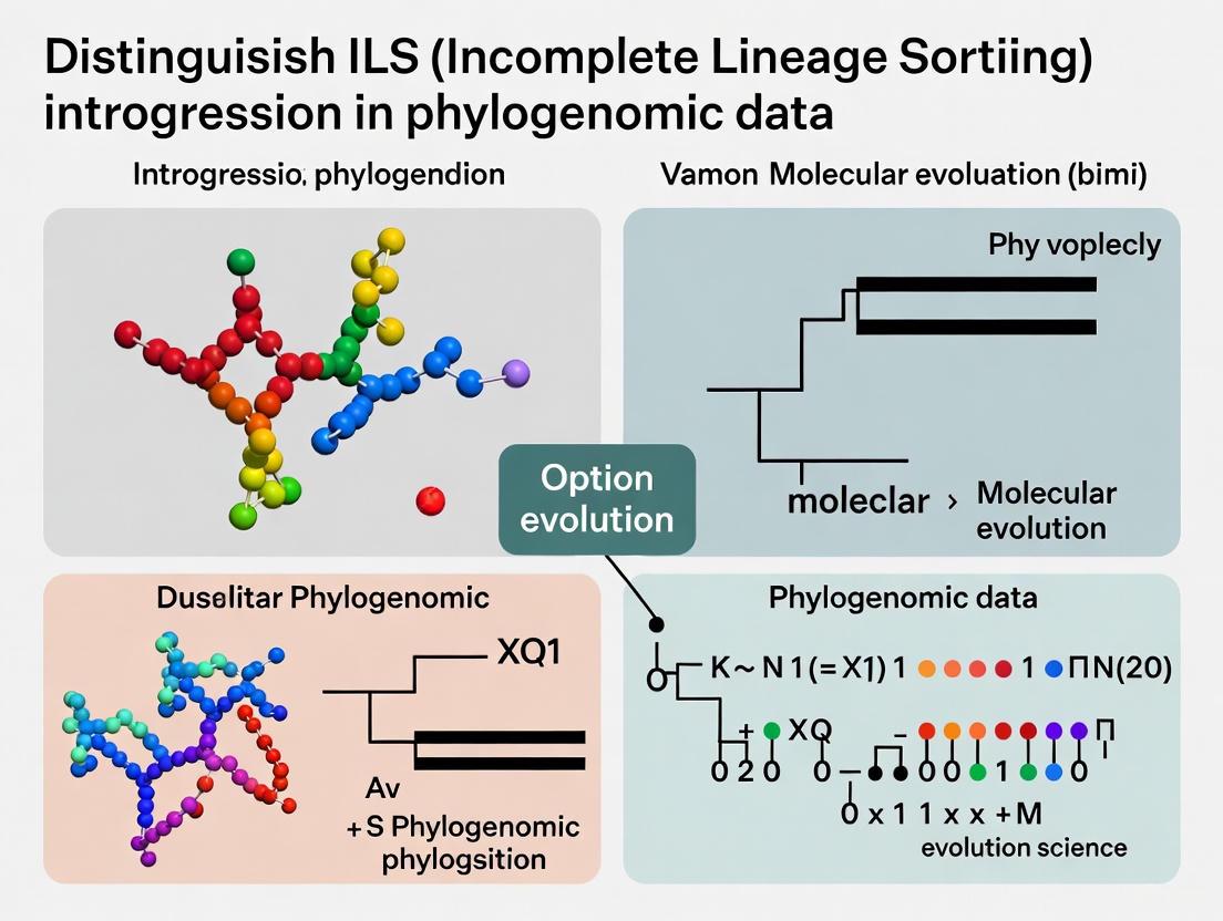 Decoding Evolutionary Signals: A Practical Guide to Distinguishing Incomplete Lineage Sorting from Introgression in Phylogenomic Data