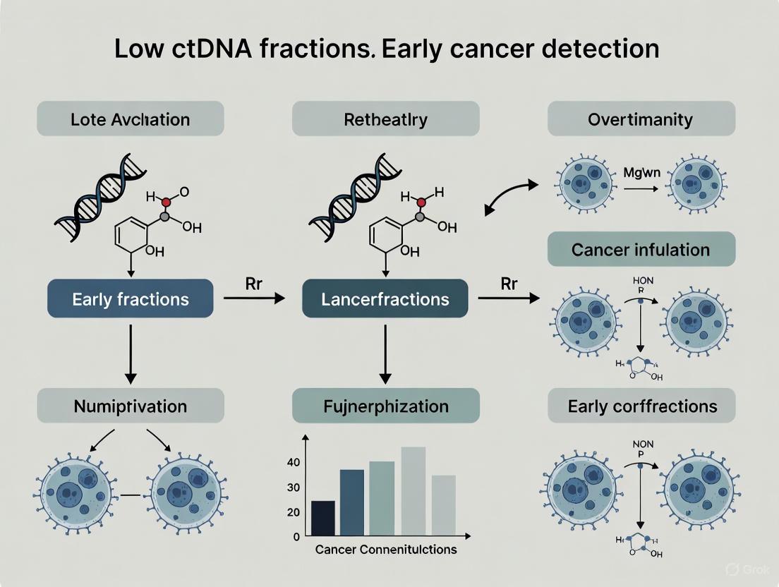 Overcoming the Low ctDNA Fraction Barrier: Advanced Strategies for Early Cancer Detection and MRD Monitoring