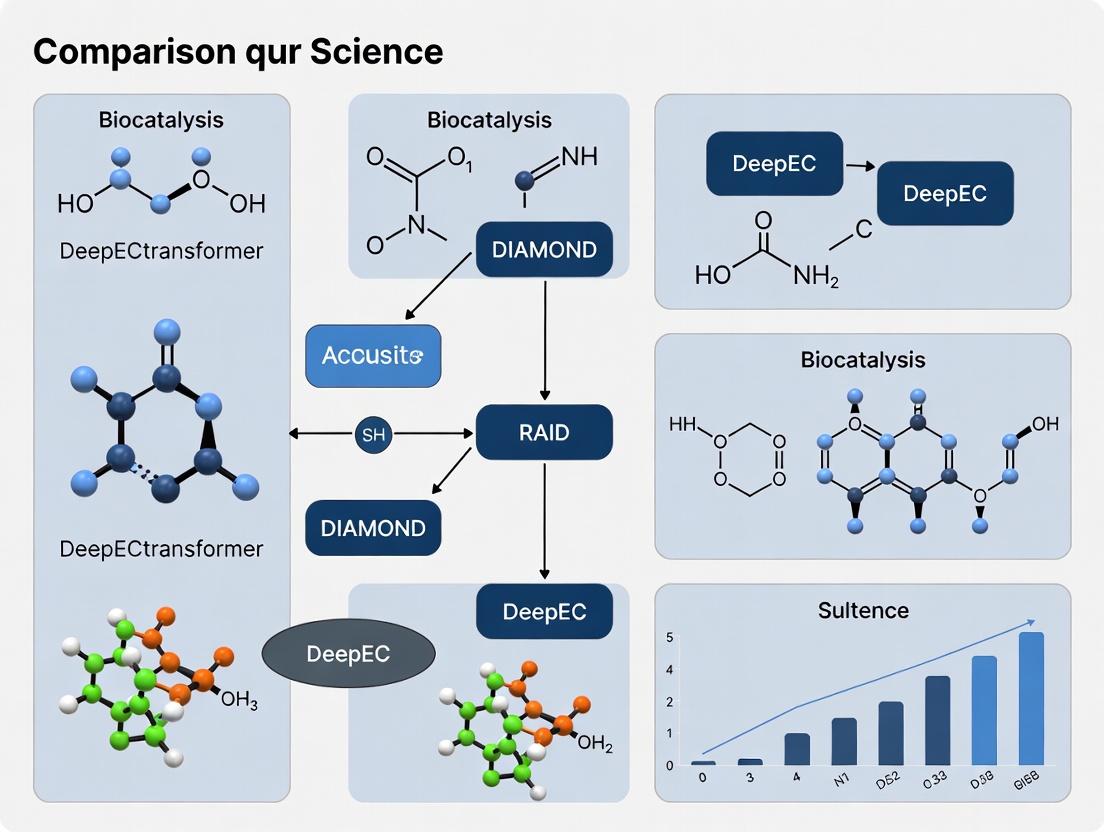 DeepECtransformer vs DIAMOND vs DeepEC: Benchmarking Modern Enzyme Function Prediction Tools for Biomedical Research