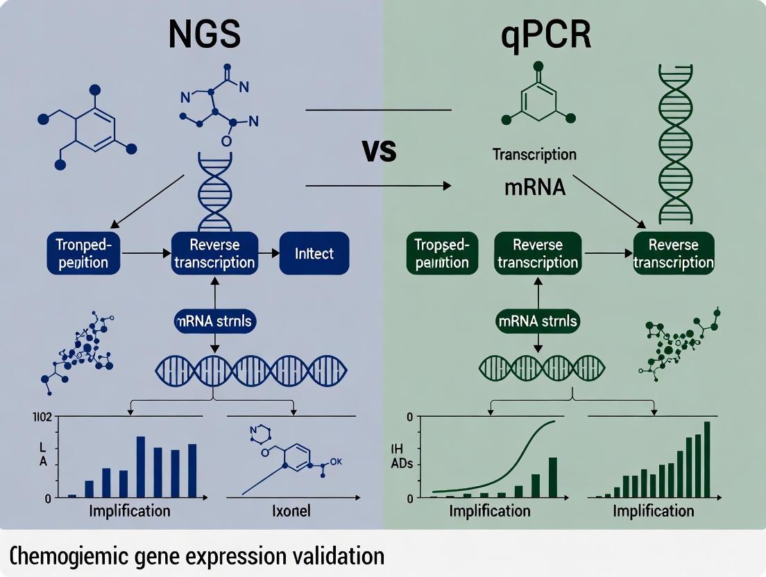 NGS vs qPCR for Gene Expression Validation: A Strategic Guide for Chemogenomics Research