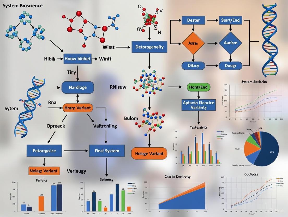 From Genes to Systems: Decoding Autism Heterogeneity Through a Systems Biology Lens