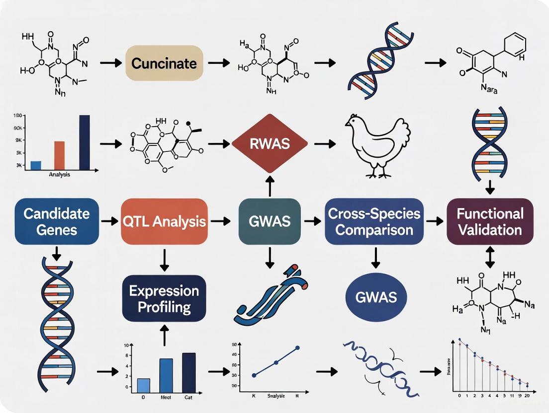 Cross-Species Validation of Candidate Genes for Chicken Economic Traits: From Genomic Discovery to Biomedical Application