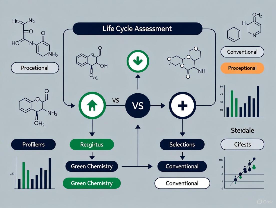 Life Cycle Assessment in Green Chemistry: A Quantitative Framework for Sustainable Process Design in Pharmaceutical Development