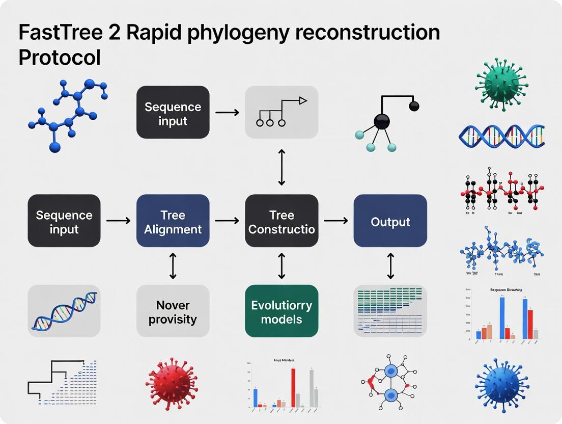 FastTree 2 Protocol: A Complete Guide for Rapid Phylogenetic Analysis in Biomedical Research