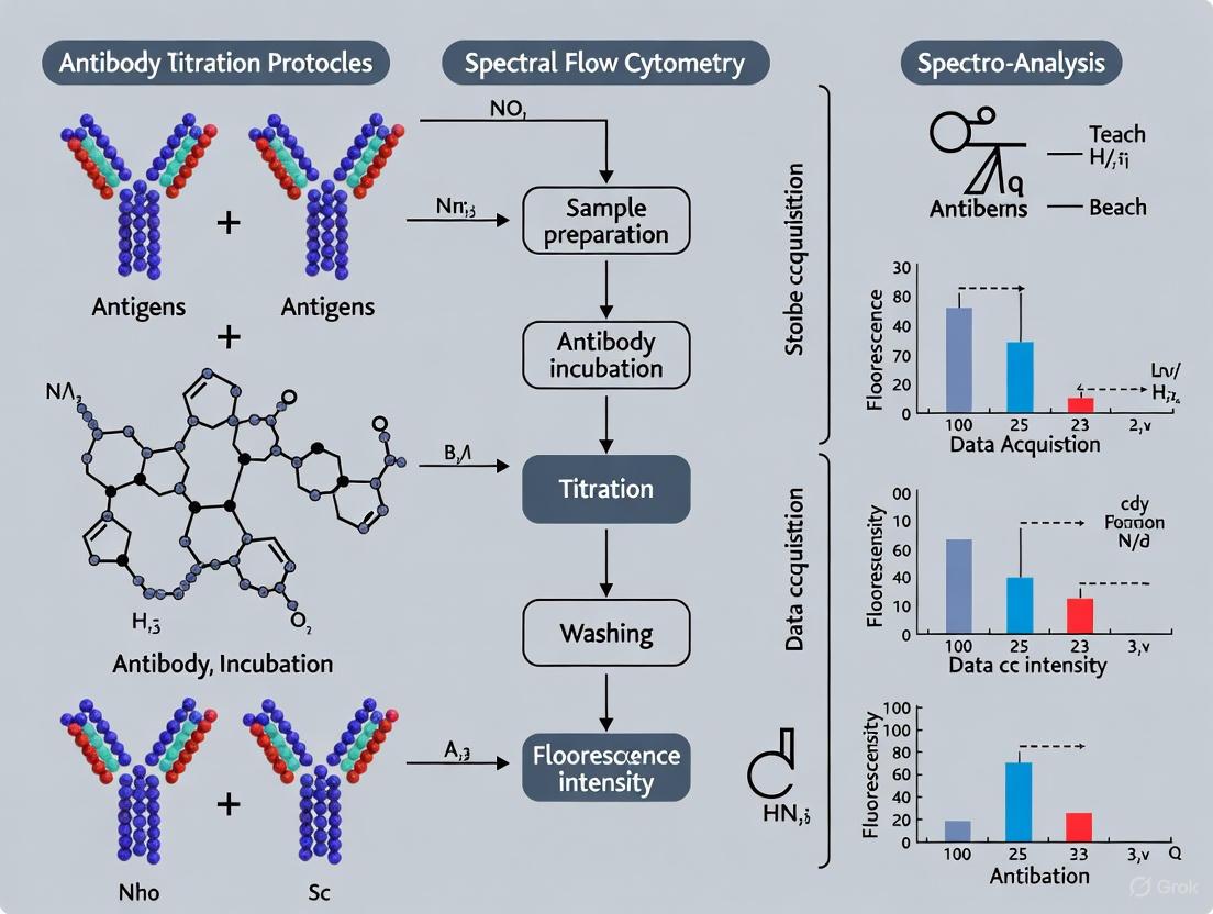 Antibody Titration for Spectral Flow Cytometry: A Complete Protocol for High-Parameter Panel Optimization