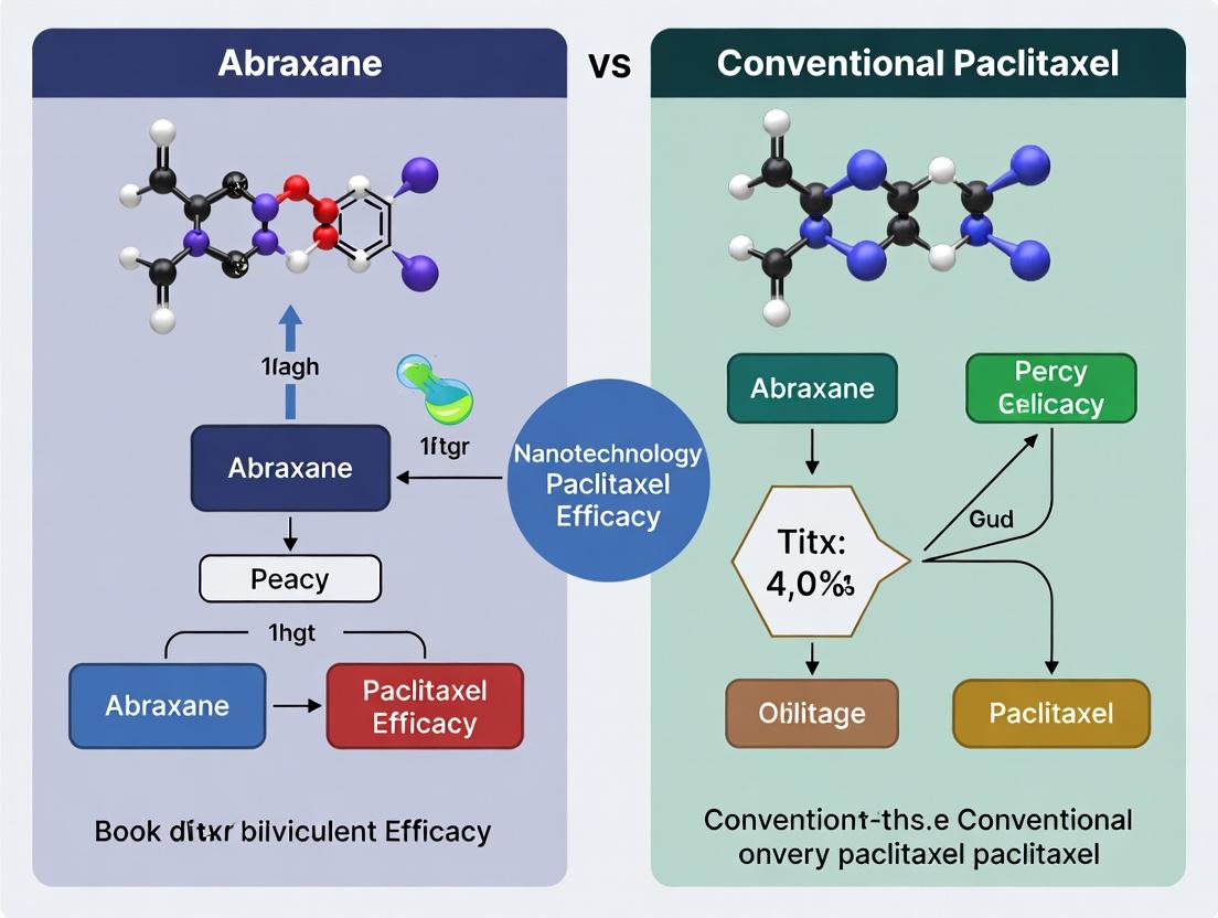 Abraxane vs. Paclitaxel: A Comparative Analysis of Efficacy, Mechanism, and Clinical Application in Oncology