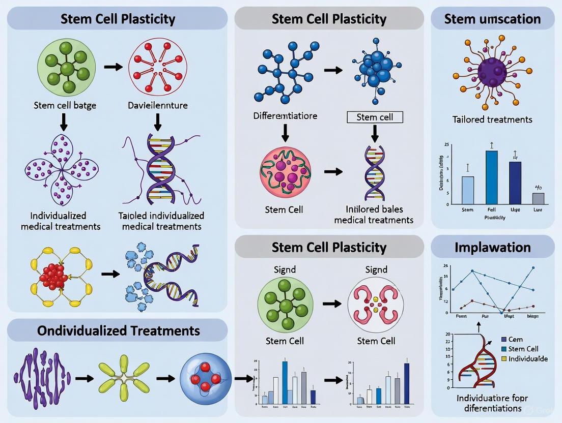 Stem Cell Plasticity: Unlocking Personalized Regenerative Medicine and Targeted Cancer Therapies