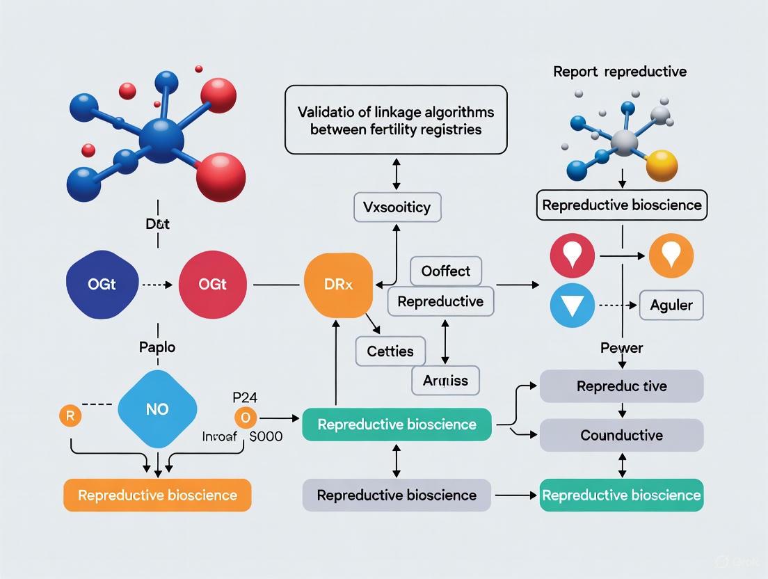 Validating Linkage Algorithms for Fertility Registries: A Framework for Robust Data Integration in Reproductive Research